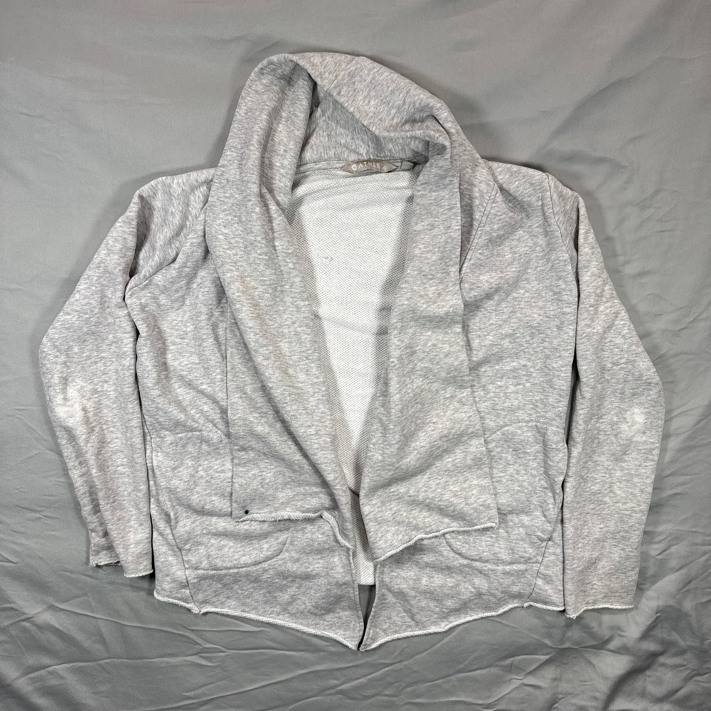 Athleta Gray Shawl Collar Cardigan Sweater Sweatshirt‎ Men S Comfort Neutral